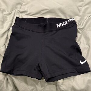 Nike Pro Women's Athletic Black Shorts